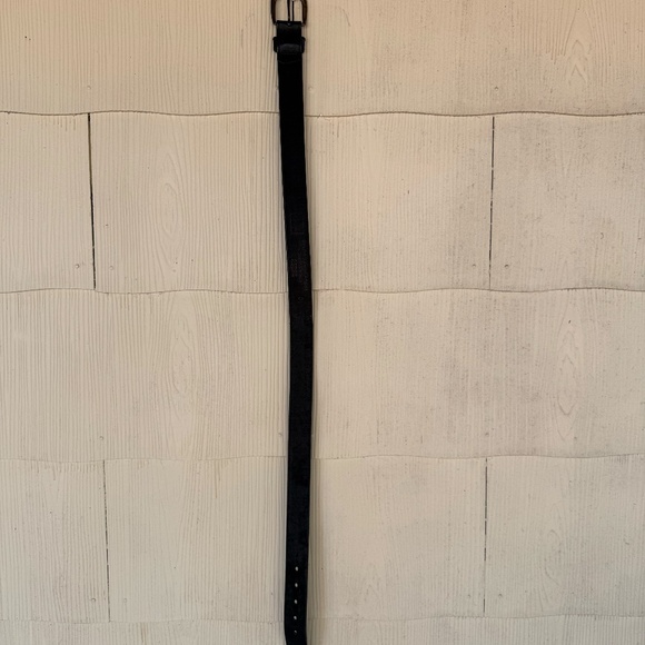 Genuine Black Leather Belt main image 4